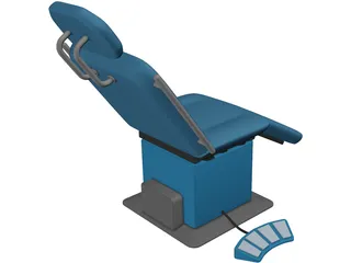 Surgical Table 3D Model