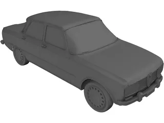 Alfa Romeo Giulia (1970) 3D Model