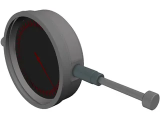 Plunger Dial Indicator 3D Model