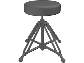 Drum Chair 3D Model