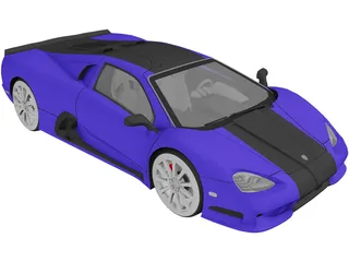 SSC Ultimate Aero 3D Model