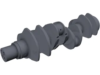 Crankshaft 3D Model