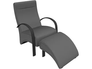 Armchair 3D Model