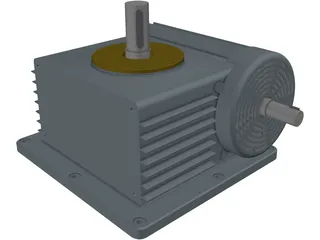Electric Motor 3D Model