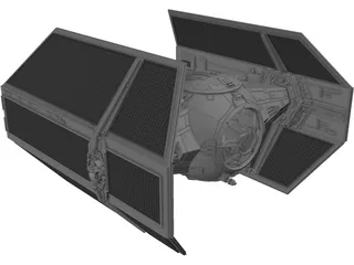 Star Wars Tie Fighter 3D Model