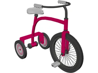 Tricycle 3D Model