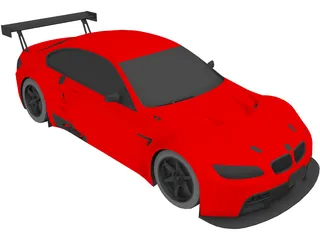 BMW M3 GT2 3D Model