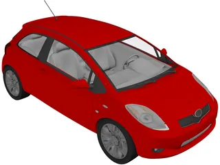 Toyota Yaris 3D Model