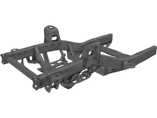 GMT360 Front Frame Assembly 3D Model