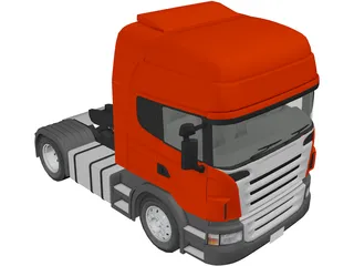 Scania P380 3D Model