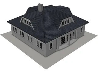 House Amsterdam Holland 3D Model