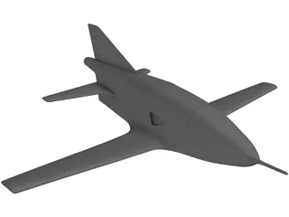 Bede BD-5J Micro Jet 3D Model