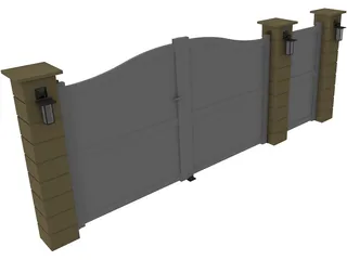 Gate 3D Model