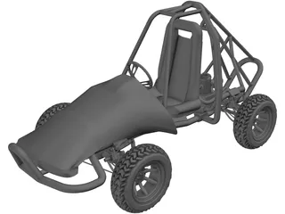 Buggy Dunes 3D Model