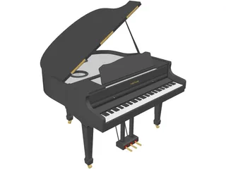 Piano 3D Model