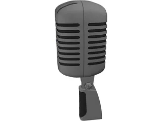 Microphone 3D Model