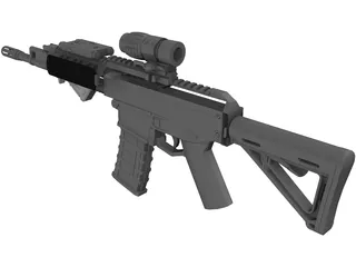 Magpul Masada 3D Model