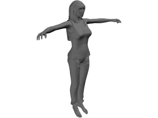 Female 3D Model