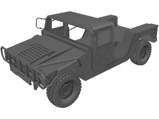 Hummer H2 3D Model