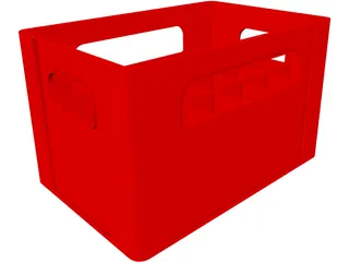 Crate 3D Model