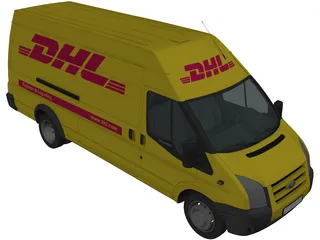 Ford Transit Jumbo 3D Model