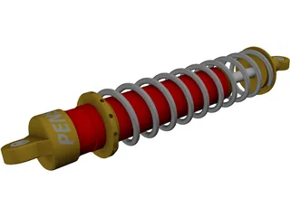 Shocks Penske 7500 Series 3D Model