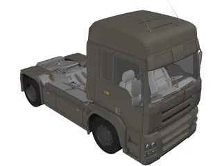 MAN TGA Steyr 3D Model