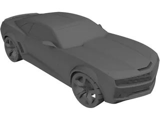 Chevrolet Camaro (2010) 3D Model