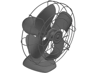 Old Fan 3D Model