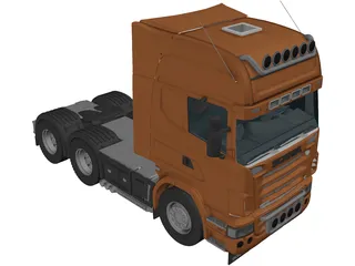 Scania R620 3D Model