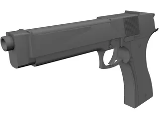 Beretta FS92 3D Model