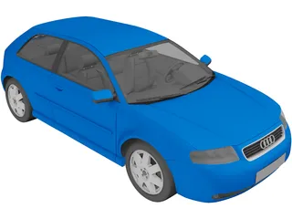 Audi A3 3D Model