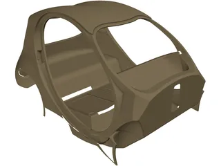 Car Body 3D Model