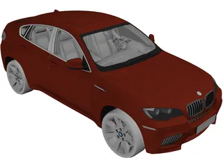 BMW X6M 3D Model