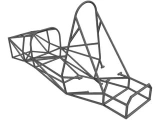 Chassis FSAE 3D Model