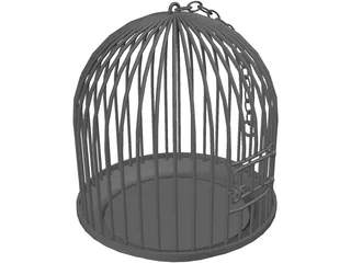 Bird Cage 3D Model