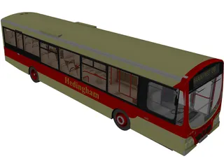 Volvo City Bus 3D Model