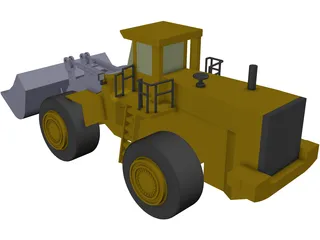 Front Loader 3D Model