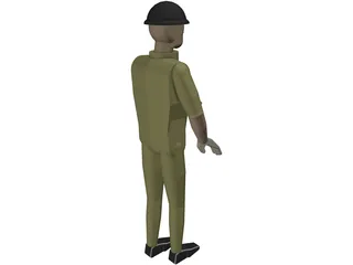 Human Operator 3D Model