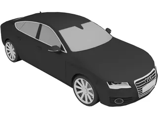 Audi A7 Sportback 3D Model