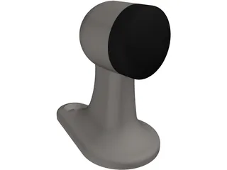 Floor Mounted Door Stop 3D Model