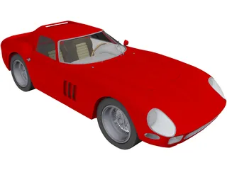 Ferrari GTO 3D Model