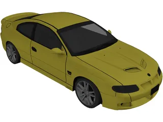 Opel/Vauxhall Monaro VXR V8 3D Model