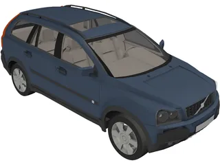 Volvo XC90 3D Model