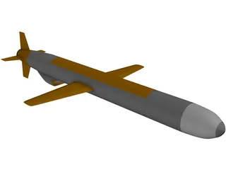 BGM-109 Tomahawk 3D Model