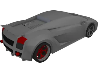 Lamborghini Gallardo 3D Model