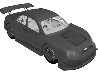 Subaru Impreza (2003) 3D Model