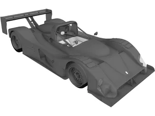 Ferrari 12 333SP 3D Model