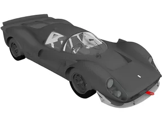 Ferrari 330P4 (1967) 3D Model