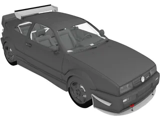 Volkswagen Corrado (1995) 3D Model